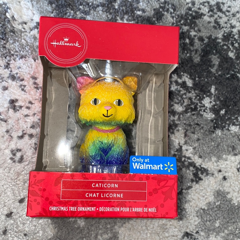 Walmart Exclusive Caticorn Hallamrk Christmas Tree ornament